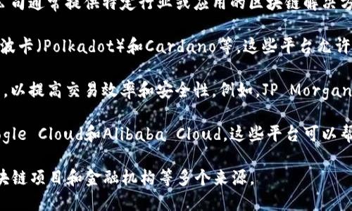 区块链平台是指支持区块链技术的基础设施，其提供商包括多种类型的公司和组织。以下是一些提供区块链平台的关键参与者：

1. **大型技术公司**：许多全球知名的技术公司，如IBM、Microsoft和Amazon等，都提供区块链平台。例如，IBM的Hyperledger Fabric是一个开源区块链框架，适合各种企业应用。

2. **初创企业**：市场上有很多初创公司专注于区块链技术，这些公司通常提供特定行业或应用的区块链解决方案。比如，链安（Chain），R3的Corda，VeChain等。

3. **公共区块链项目**：如以太坊（Ethereum）、比特币（Bitcoin）、波卡（Polkadot）和Cardano等，这些平台允许用户在其基础上构建和部署去中心化应用（DApps）。

4. **金融机构**：一些传统的金融机构也在开发自己的区块链平台，以提高交易效率和安全性。例如，JP Morgan的Quorum和R3的Corda旨在满足金融行业的需求。

5. **云服务提供商**：许多云服务平台也提供区块链服务，比如Google Cloud和Alibaba Cloud，这些平台可以帮助开发者轻松地创建和管理区块链网络。

总结来说，区块链平台的提供商覆盖了技术巨头、初创企业、公共区块链项目和金融机构等多个来源。